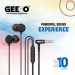 Geeoo X10 In-Ear Earphone  Brand